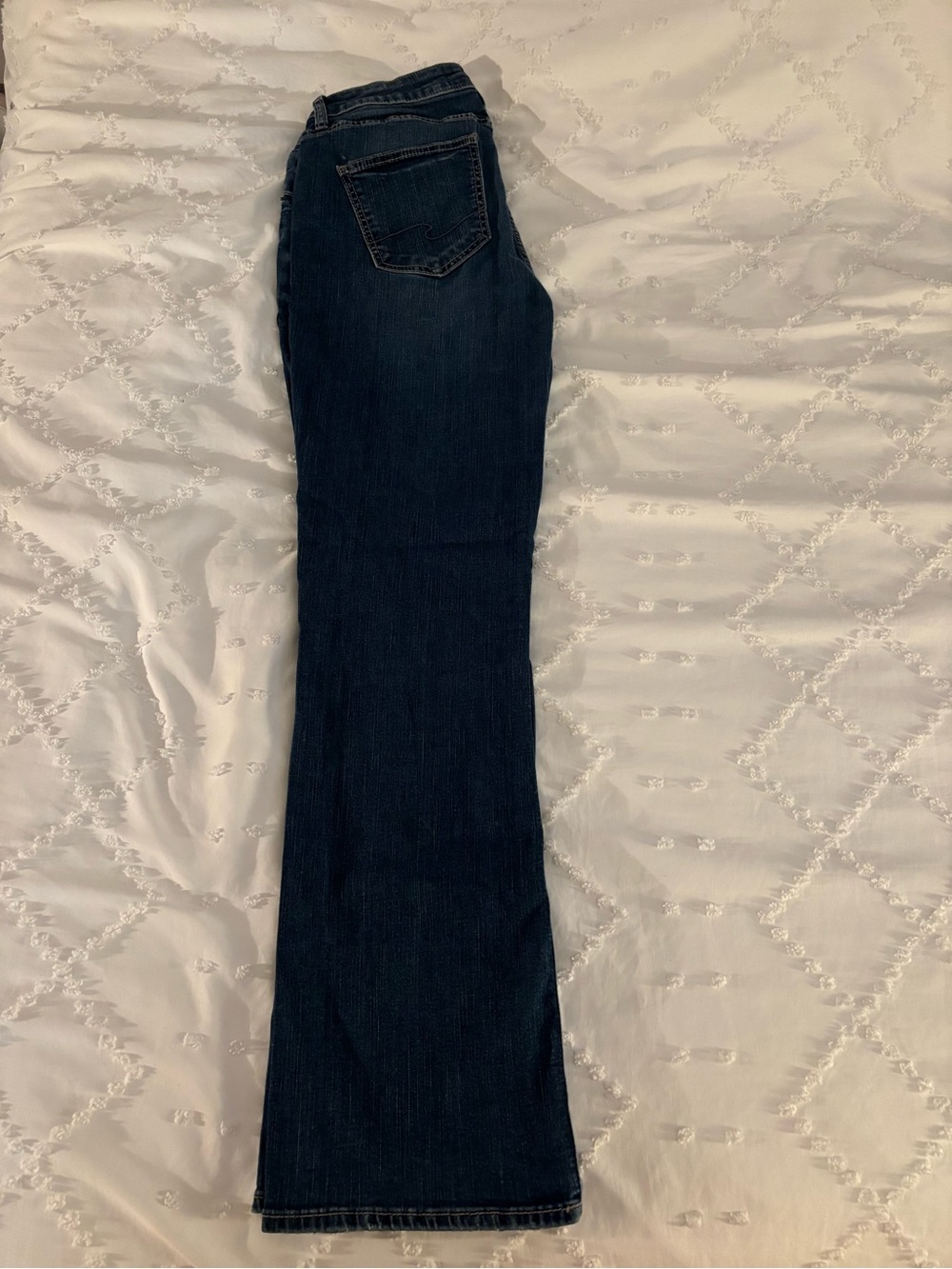 Dark Blue Women's Boot-cut Jeans